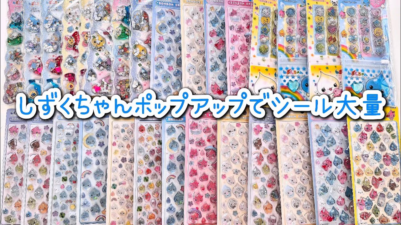しずくちゃん】ポップアップで5万円分の購入品紹介✨ボンボンドロップ