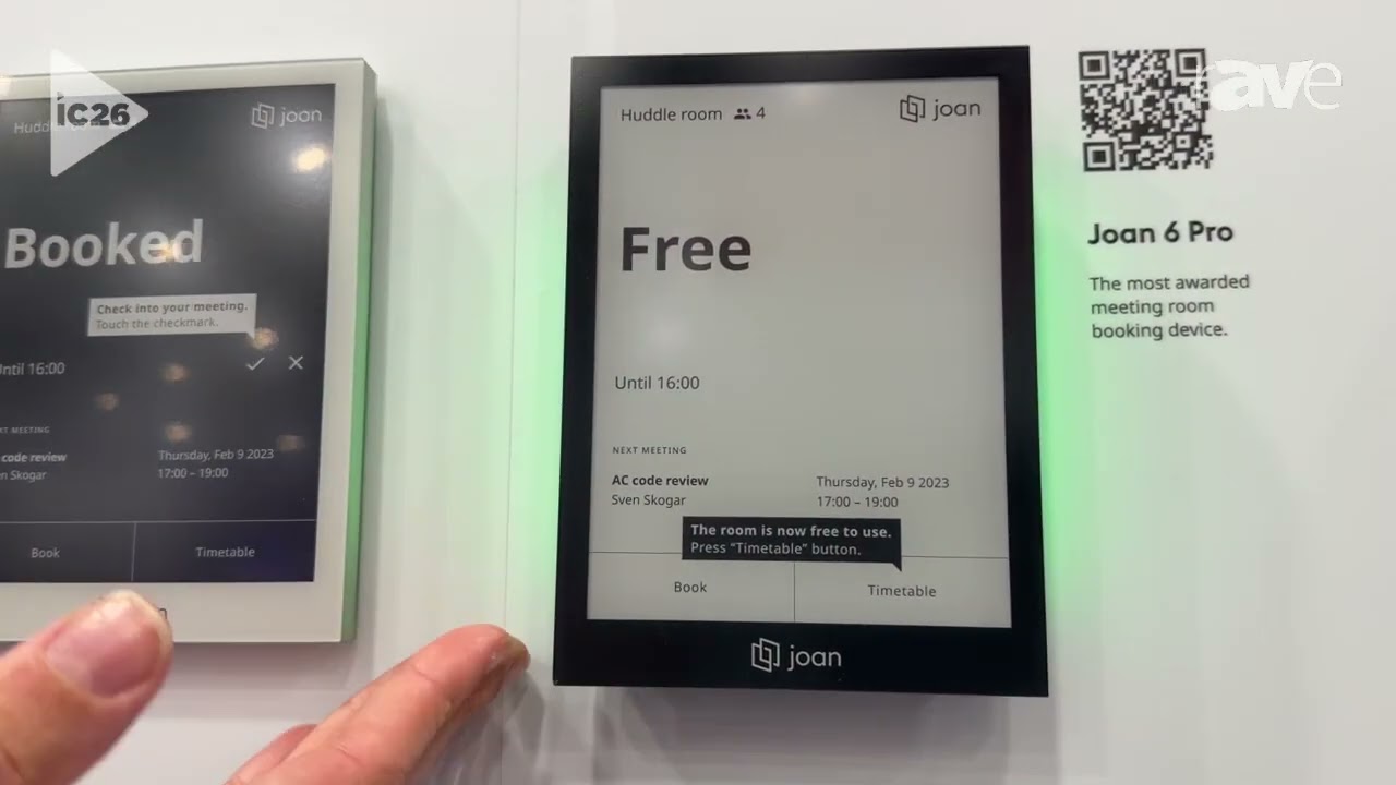 InfoComm 2026: Joan Shows Off Joan 6 Pro Display Tablet at Almo ProAV Booth