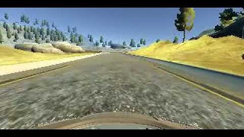 Self Driving Car using Deep Neural network track 1