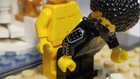 LEGO Pick up the soap！【LEGO stop motion】