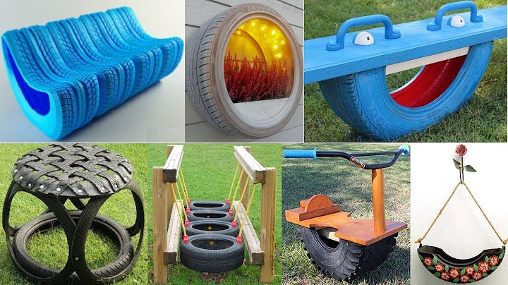 Recycled tire furniture and decorative ideas for home decor and garden decor /tire home decor ideas
