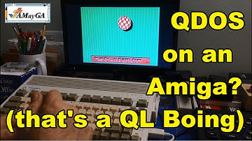 Another Amiga OS: QDOS Running on Amiga Natively - #AMayGA