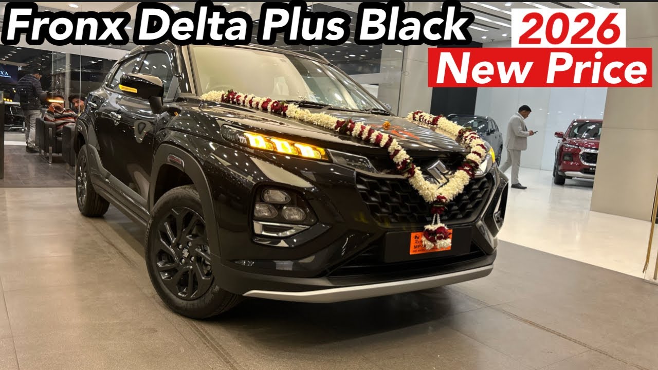 New Fronx Delta Plus Black 2026 Price 🔥l Offers -Review l 