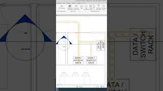 Data cable tray and Floor box #design #engineering #architecture #architect #bim #buildingdesig