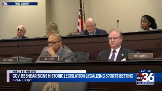 Beshear signs medical marijuana, sports betting bills into law