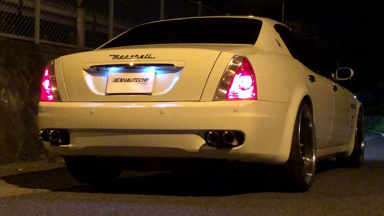 EXHAUTECH JAPAN マセラティ クアトロポルテ 超高音F1サウンド可変