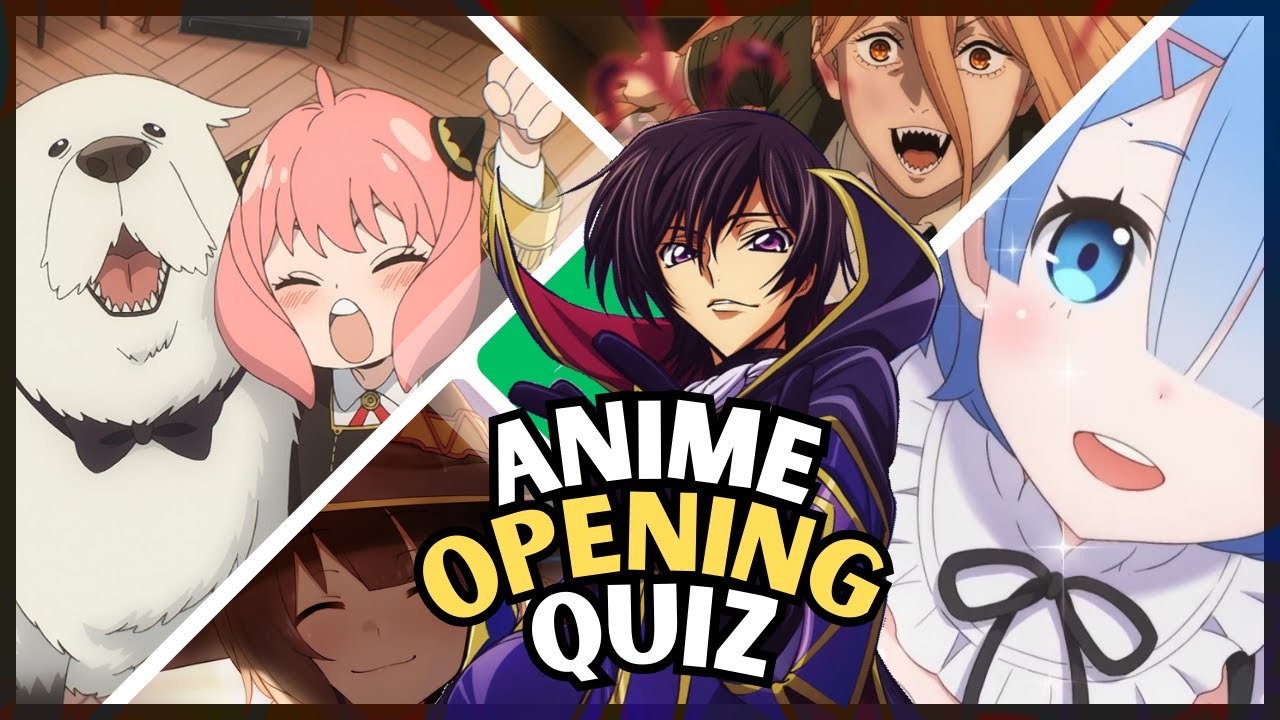 GUESS THE ANIME OPENING 🔊🔥 (Level: EASY ➜ HARD) ANIME OPENING QUIZ 🎶 