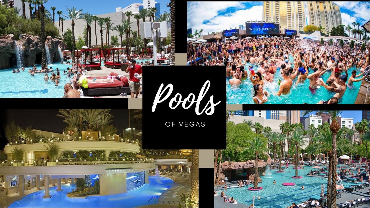 BEST POOLS IN VEGAS! Which to go to?! Vegas 4K Covid Travel