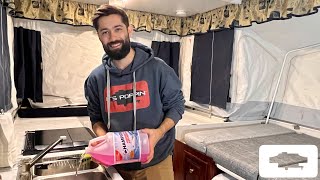 Do THIS Before It FREEZES! ❄️ | Pop Up Camper WINTERIZATION | ANTIFREEZE Only Method by It's Poppin' - Pop Up Camping 8,855 views 2 years ago 14 minutes, 10 seconds