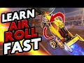 How To MASTER Air Roll Left in ONE week on Rocket League (in depth)