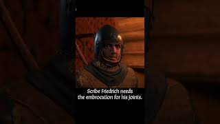 embrocation — Kingdom Come : Deliverance dialogue scene