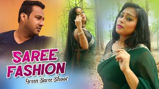Green Saree Shoot - Saree Fashion | Shiva Music Amar Bangla