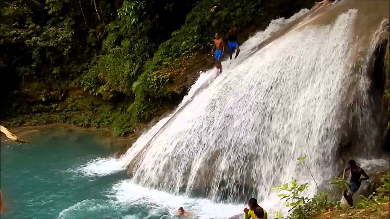 Cool Blue Hole and White River Tubing Ocho Rios Jamaica YouTube
