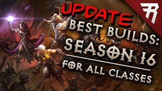 Diablo 3 Season 16 Tier List Update (Best builds for all classes)