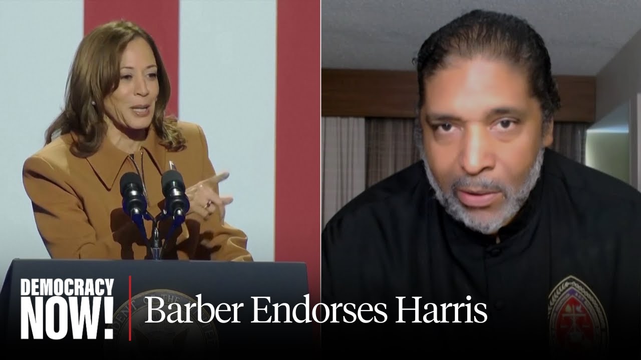 Bishop William Barber Endorses Harris, Says Faith Leaders Must Oppose Trump's Hate