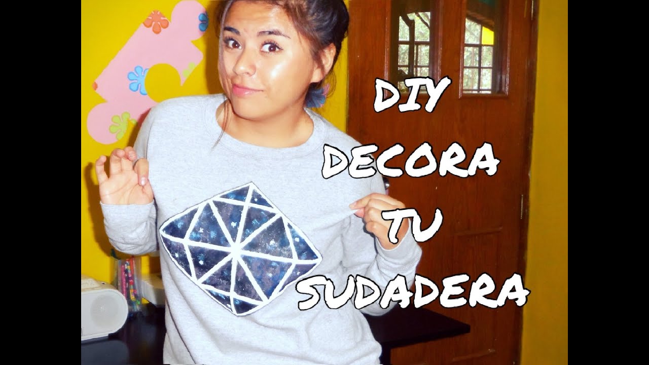 DIY decora tu sudadera