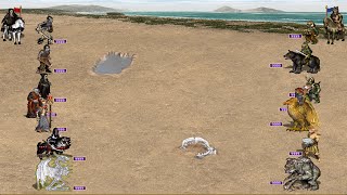 HEROES 3 COMBAT 9999 EACH SLOT NECROPOLIS VS STRONGHOLD screenshot 5