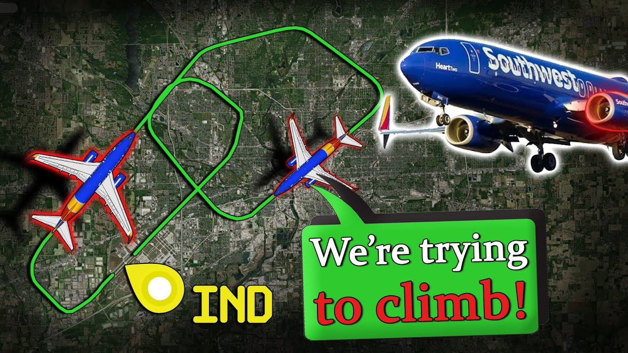 Southwest LOST ONE ENGINE ON TAKEOFF Emergency Return YouTube