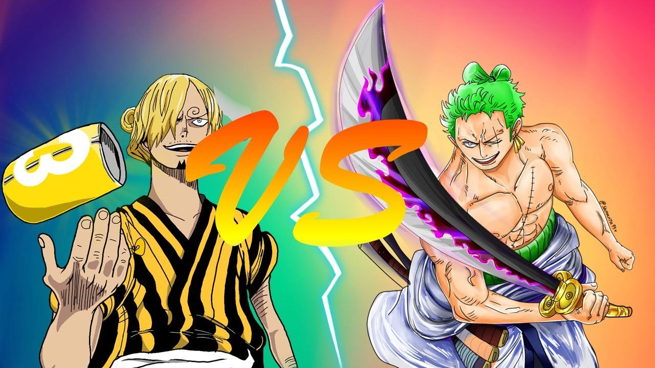 One Piece, Zoro, Sanji, Enma, Raid Suit, Germa 66, Vinsmoke.