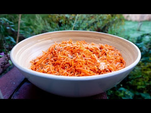 Video: Würzige Karotten Für Den Winter Für Beilagen Und Salate. Schritt-für-Schritt-Rezept Mit Foto