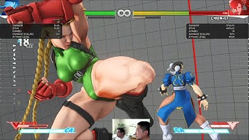 SFV Beta:  Cammy V Trigger Combo into Critical Art 469 Damage
