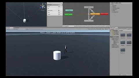 060_Autonomous Virtual Human Simulation (AVHS)- Unity Game Engine-003- WalkToTable