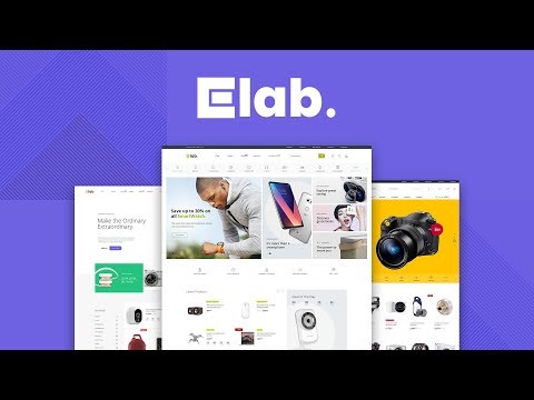 elab - WooCommerce WordPress Theme for Electronics Store