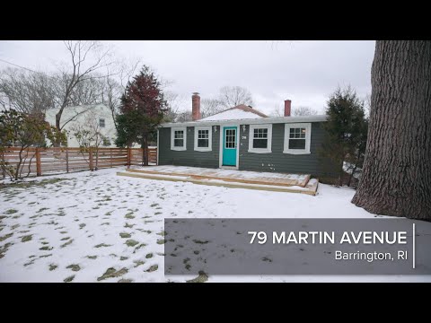79 Martin Avenue, Barrington, RI home video tour