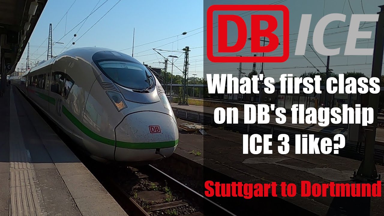 What's First Class on Germany's flagship ICE 3 like?