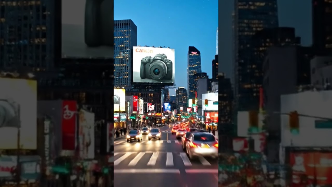 Dm me for ai generated ads #canon #ai #aivideogenerator