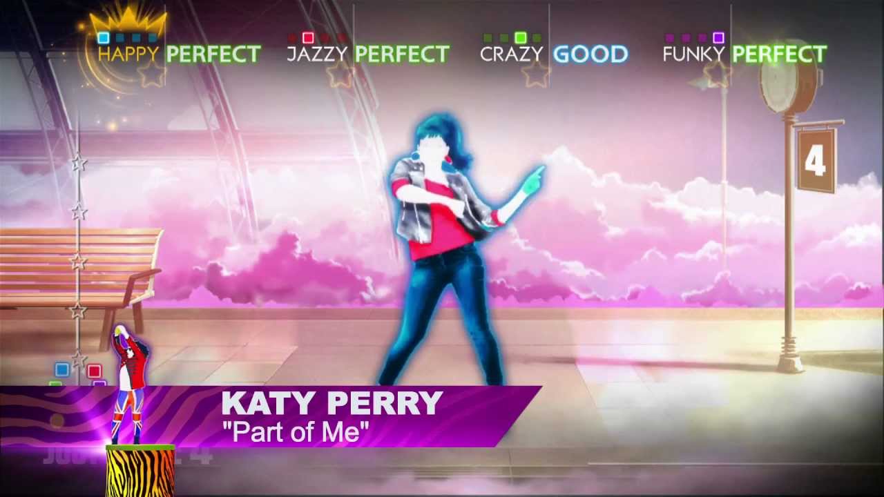 Katy Perry - Part of Me - Just Dance 4 - DLC Gameplay - YouTube