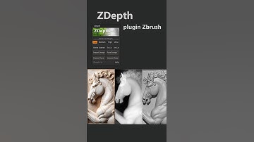 ZDepth plugin Zbrush demo