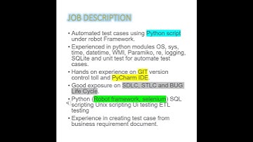 VIRTUSA Python Robot Framework Interview Questions for 12 to 20 yrs - Testing Labs A to Z Shorts2