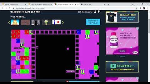 There is no game speedrun (5:56.76) (coolmath%) (rejected speedrun)