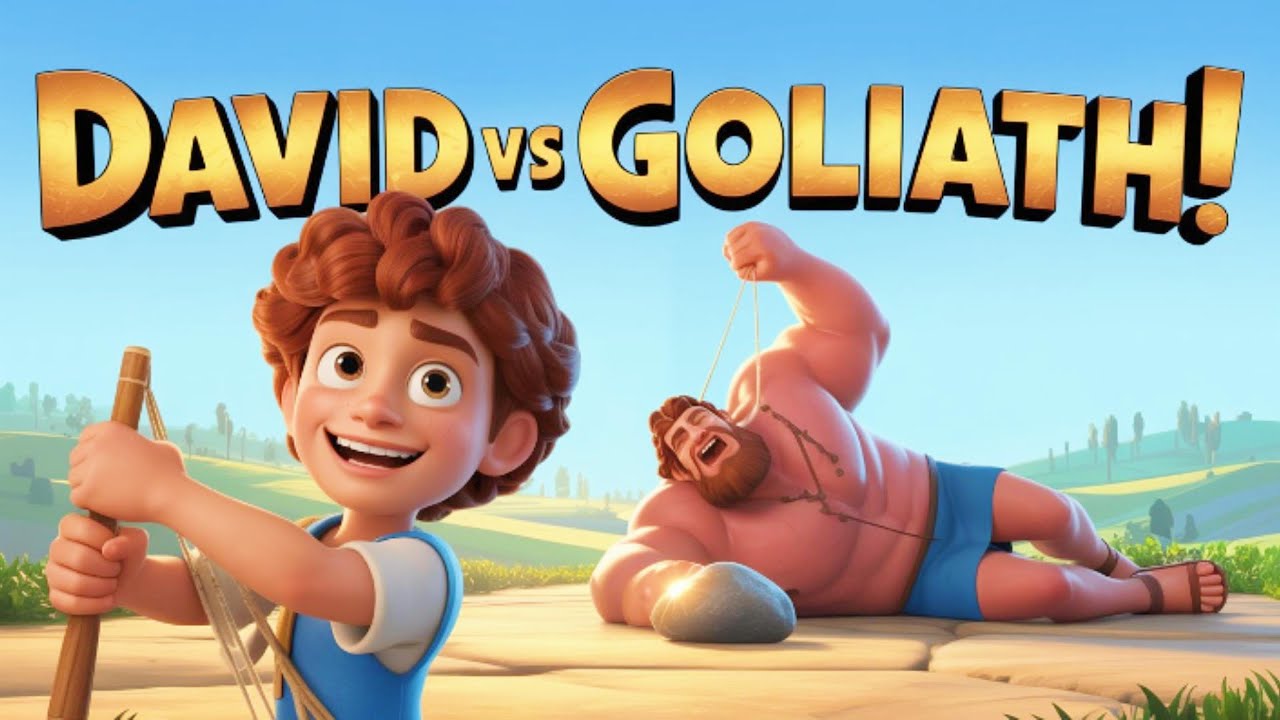 DAVID AND GOLIATH | Moral lessons | Sing-along | 1 Samuel 17:1-58 #kidsyoutubechannel #getmoreviews DAVID AND GOLIATH | Moral lessons | Sing-along | 1 Samuel 17:1-58 #kidsyoutubechannel #getmoreviews