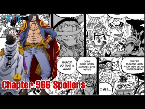 One Piece Chapter 966 Spoilers Release Date Youtube