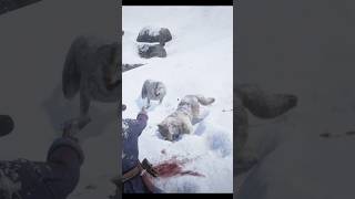 Wild Wolves vs Arthur Morgan – RDR2 PS5 Epic Fight #rdr2 #ps5 #shorts