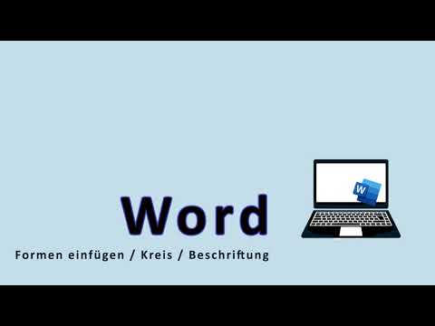 Video: Wie zeichne ich einen Kreisdurchmesser in Word?