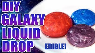 Diy Edible Galaxy Liquid Drop Drink Edible Water Bottle