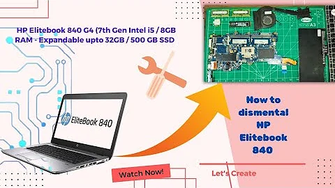 How to Dismantle Your HP EliteBook 840: A Step-by-Step Guide!!#laptop #hpsupport  #repair