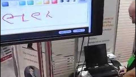 Eleksen Sketch Pad Sensor Demo