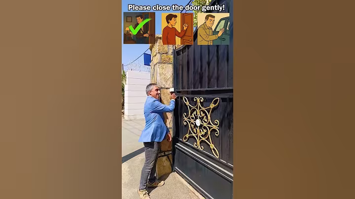 please close the door gently!🙏😅 #shorts #comedy