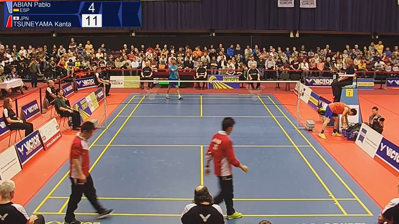 Austrian Open 2017 - Final | MS Pablo ABIAN (ESP) [1] VS Kanta TSUNEYAMA (JPN) [2]