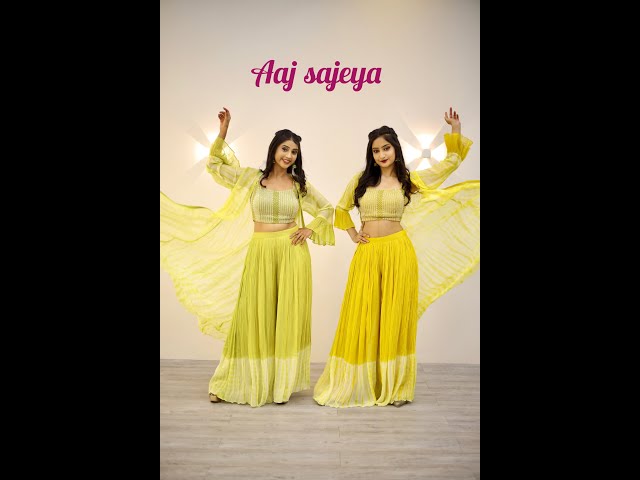 Aaj  sajeya  | dance cover | Alaya  F | goldie | Punit M | sangeet choreography | Twirlwithjazz class=