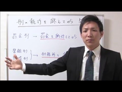 刑の執行を終えてからとは？意味【宅建】