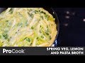 How to make Spring Veg, Pasta and Lemon Broth | Simple Healthy Recipe