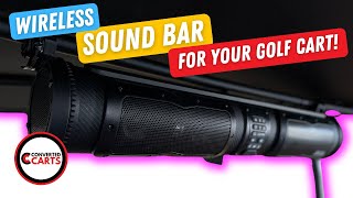 Golf Cart Sound Bar with Lithium Battery Power (Plus LED Underglow) from SoundExtreme