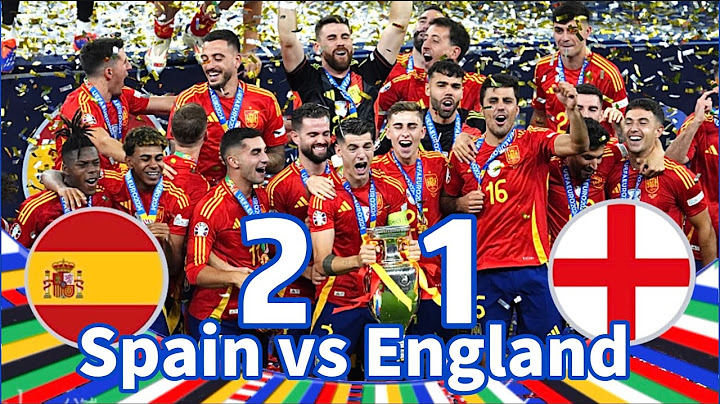 Spain 2 - 1 England Euro Cup Final 2024 欧洲杯决赛 西班牙 vs 英格兰