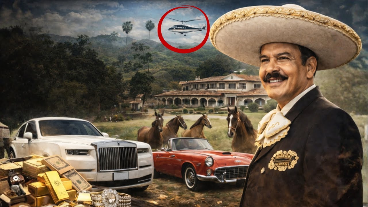 Asi FUE la LUJOSA VIDA de ANTONIO AGUILAR - Ranchos, Carros, Lujos