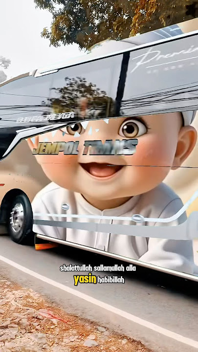 Learning sholawat with the Trans Thumb Bus #shorts